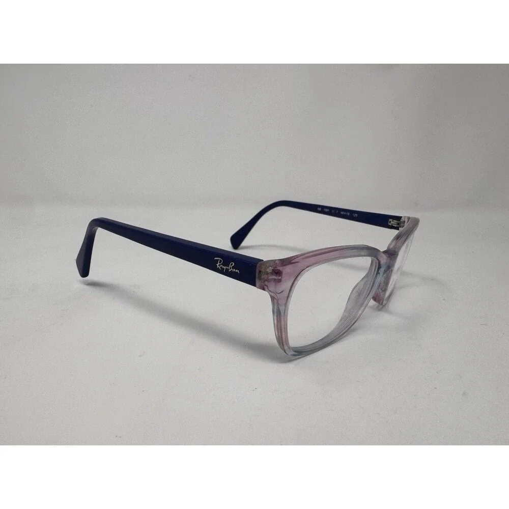 Ray-Ban RB1591 Junior Eyeglass Frames Only 46-16-125 Clear Blue 3807 Authentic